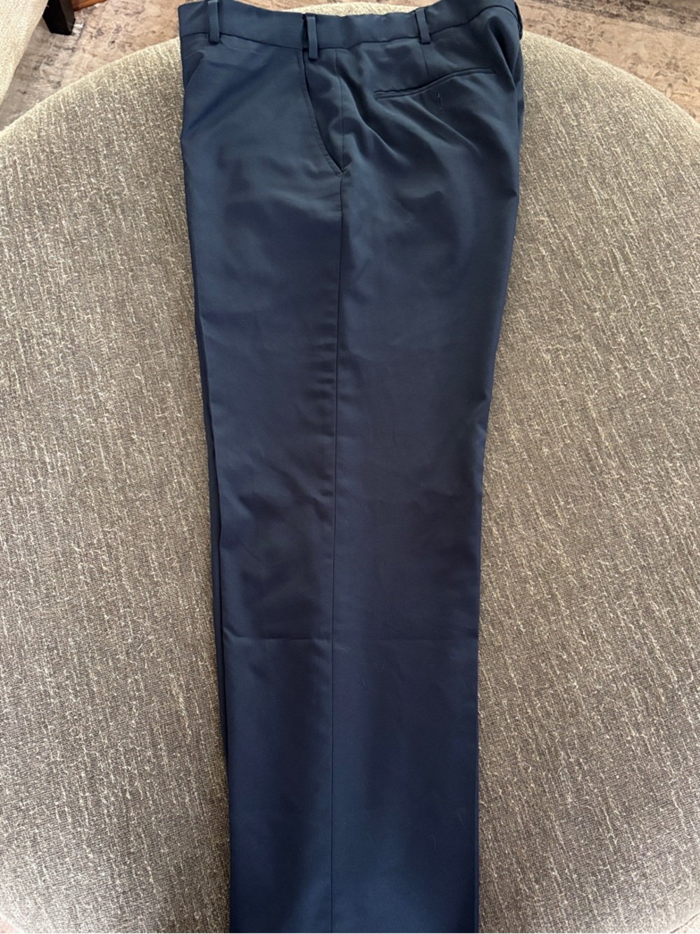 Jos. A. Bank Navy Dress Pants - Flat Front